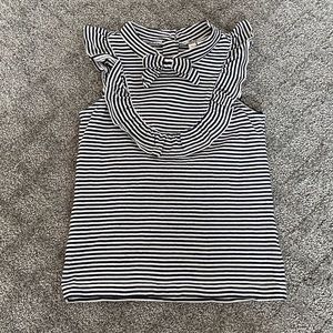 EUC Janie and Jack Ruffle Collar Blouse